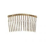 Wrapped Haircomb Gold Plated