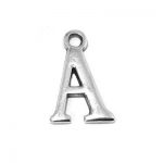 metal letter pendant charm