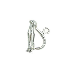 Mini Ear Clip Silver Plated