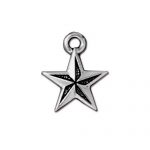 Tierracast nautical five pointed star charm