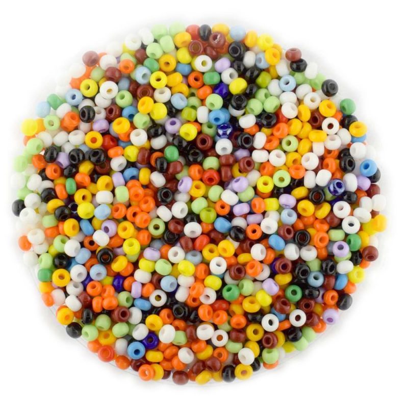 Preciosa Seed Beads Size 8/0 Opaque mixed colours