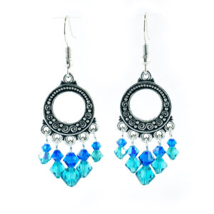 Peacock Boho Earrings Kit