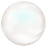 8mm Preciosa Pearlescent White pearls