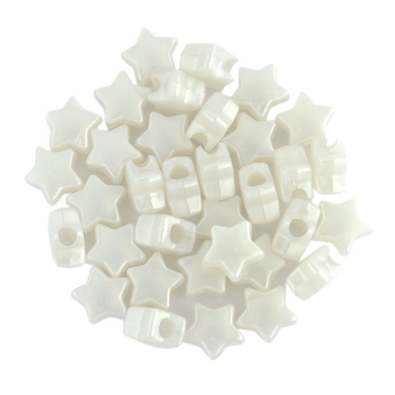 Pearl Star Bead Ivory
