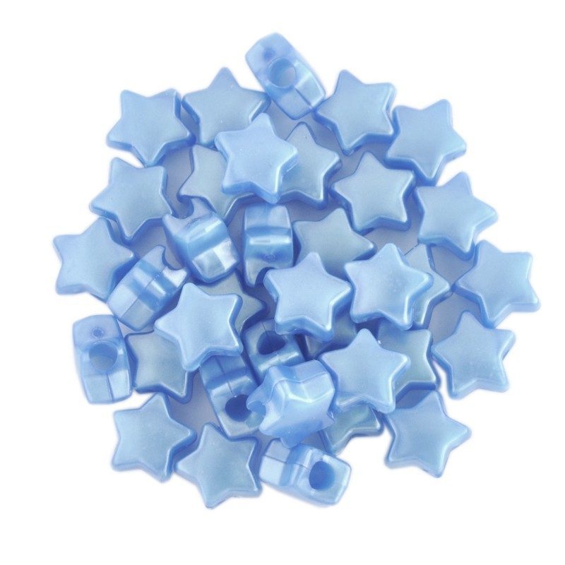 Pearl Star Bead Dark Blue
