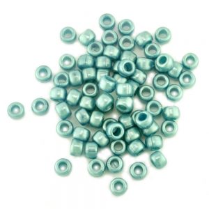 Pearl Pony Bead Teal