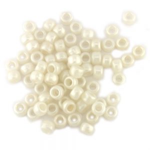 Pearl Pony Bead Ivory