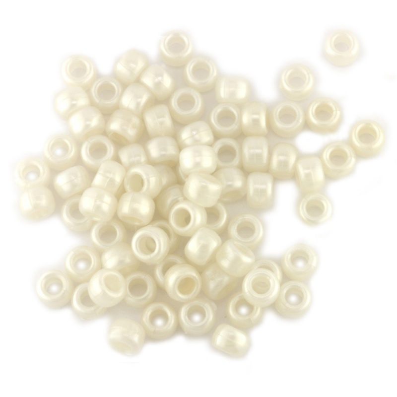 Pearl Pony Bead Ivory