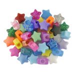 Plastic Bead Star Mix