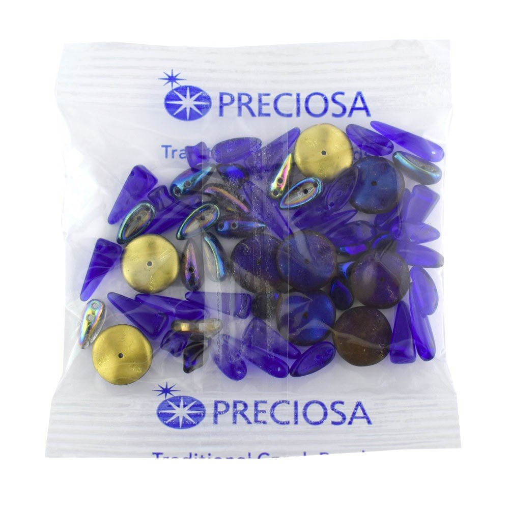 Preciosa mixed glass beads