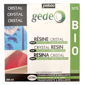 Gedeo Crystal Resin Bio Kit – Clear 300ml