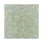 size 3 crystal ab glass seed beads