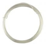 1mm silver plated craft wire 18 gauge craft wire