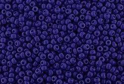 Size 11 Opaque Navy Blue Preciosa Seed Beads