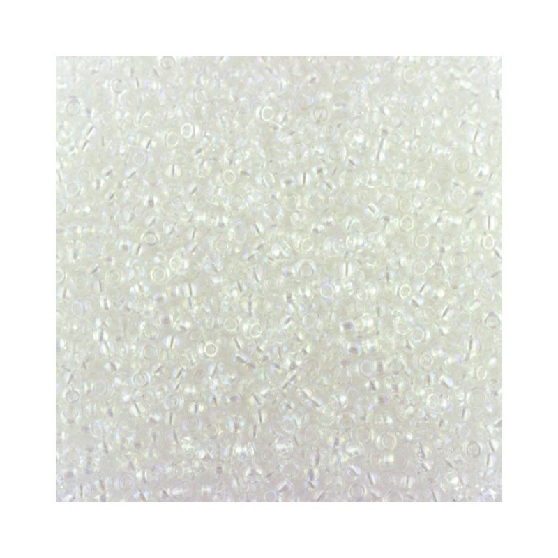 Size 11 Crystal AB Preciosa Seed Beads