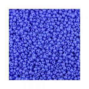 Size 11 Opaque Blue preciosa Seed Beads