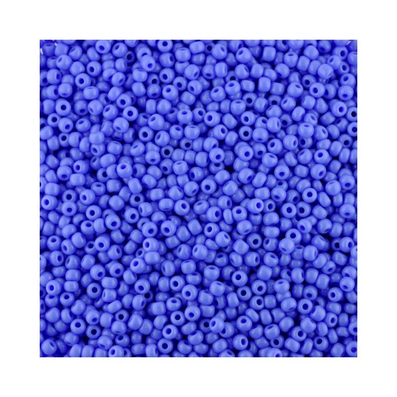 Size 11 Opaque Blue preciosa Seed Beads