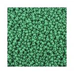 Size 11 Opaque Green preciosa Seed Beads