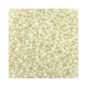 ize 11 Pearl Ivory Preciosa Seed Beads