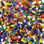 Size 11 Opaque Mix Preciosa Seed Beads