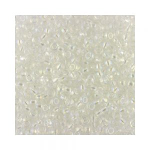 Size 8 Crystal AB Seed Beads - 10g