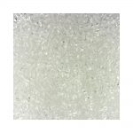 size 8 transparent clear preciosa seed beads