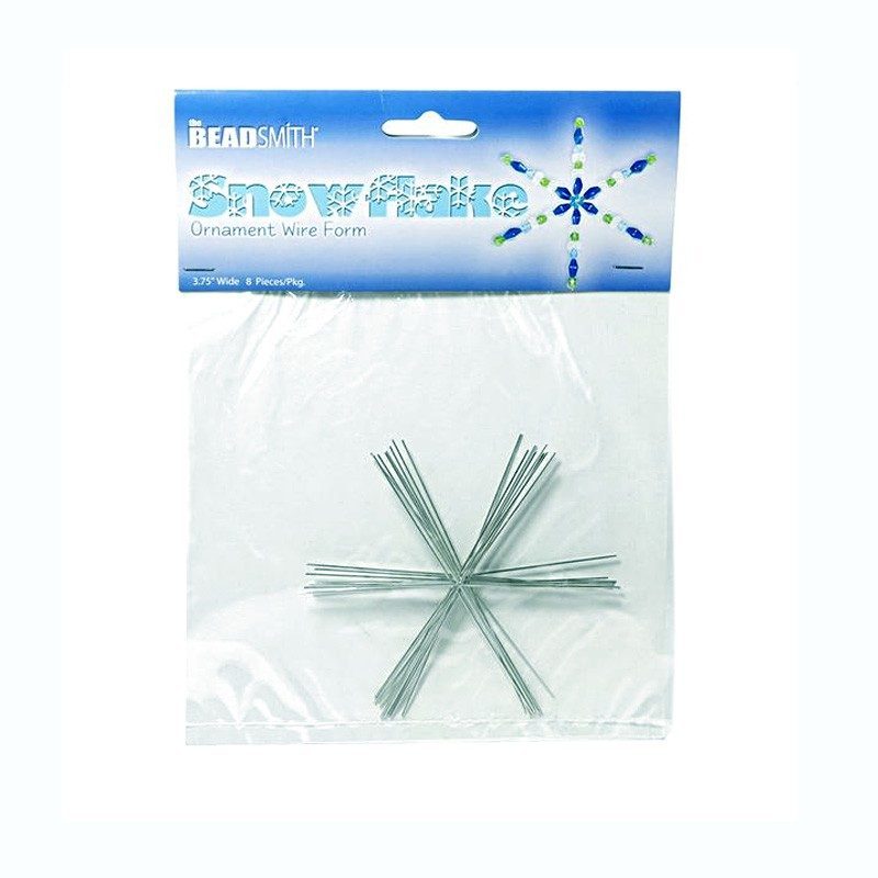 Snowflake Wire Form Small 9.5cm (3.75 inches)