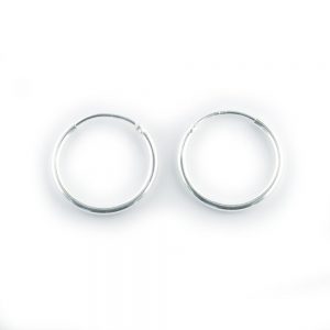 Sterling Silver Hoop Earrings 20mm