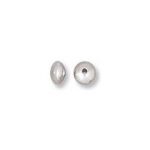 3.4mm Sterling Silver Saucer Bead