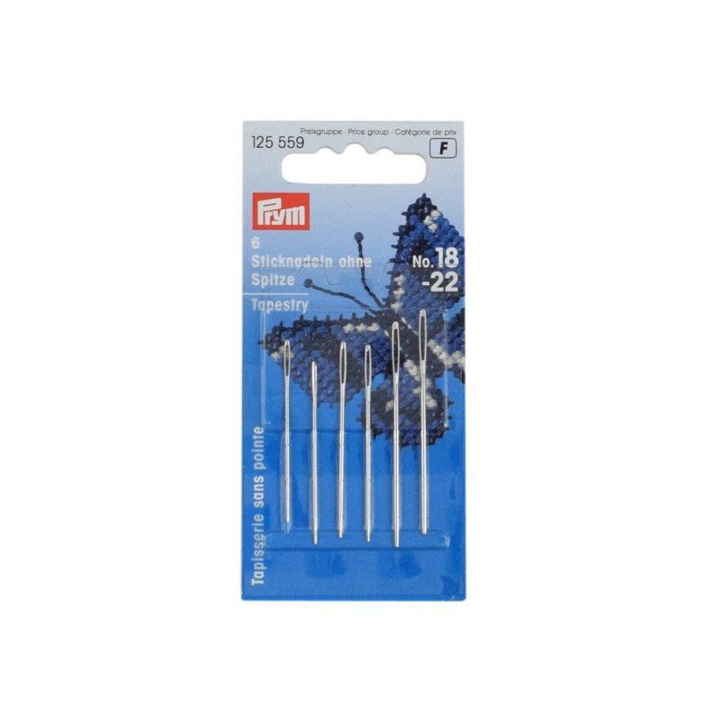 Prym Tapestry Needles No.18-22