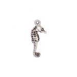 Seahorse Charm Antique Silver