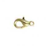 Trigger clasp gold plated small