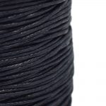 1mm Waxed Cotton Cord Blue - 100m