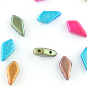 2 Hole Kite Beads