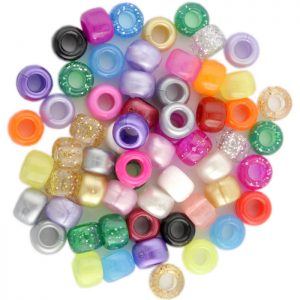 Plastic Pony Beads