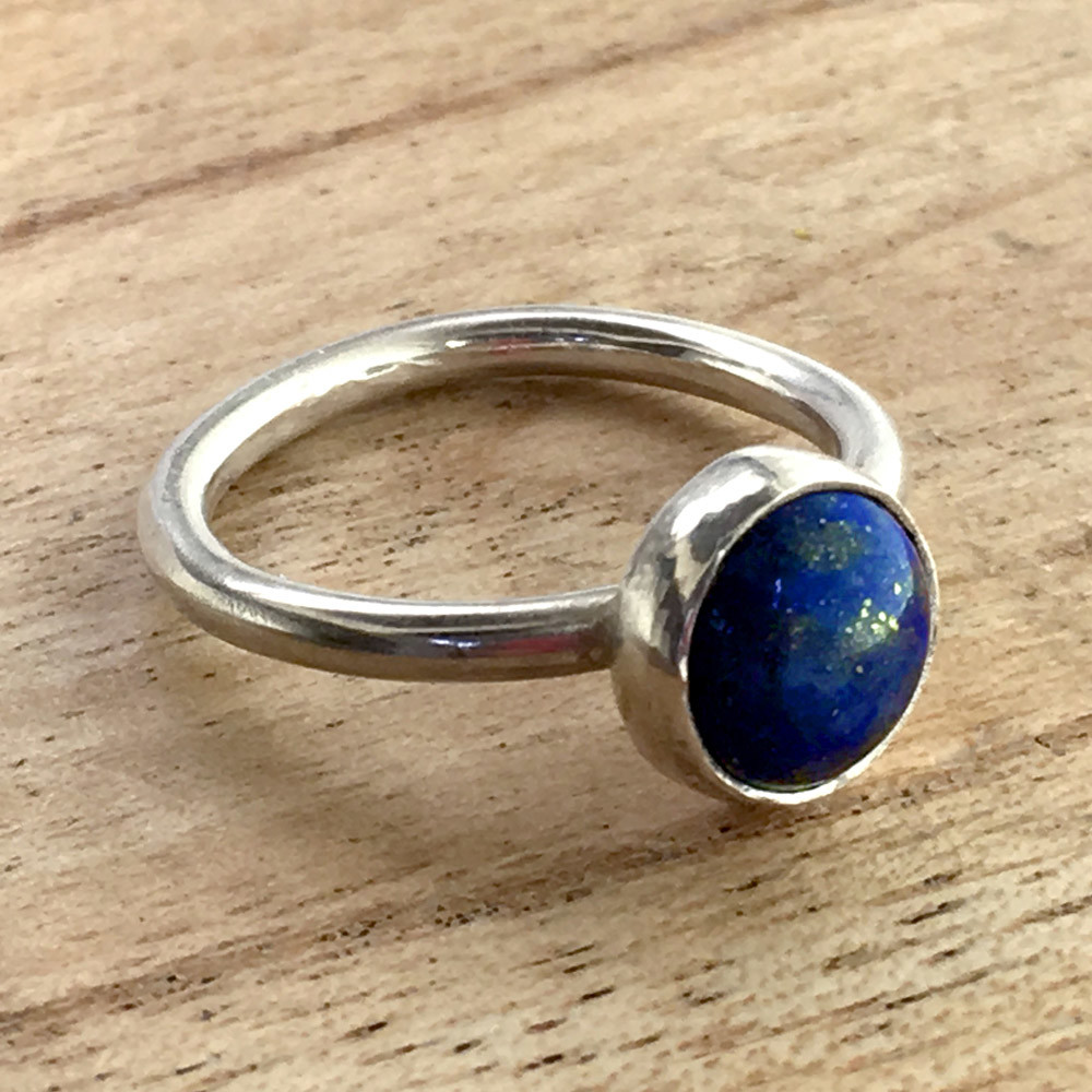 sterling silver cabochon setting jewellery making class