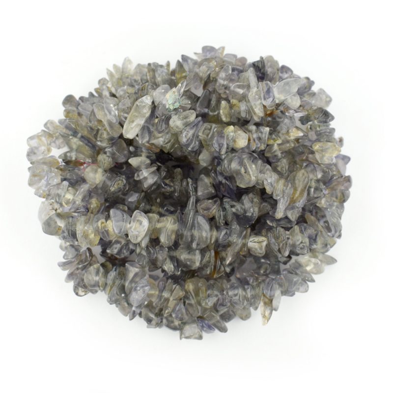 Semi-Precious Indian Iolite Tumblechip Beads