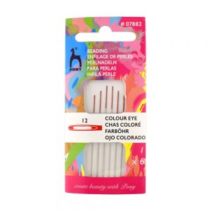 Pony beading needles size 12