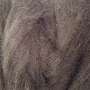 Pewter Corriedale roving for felting