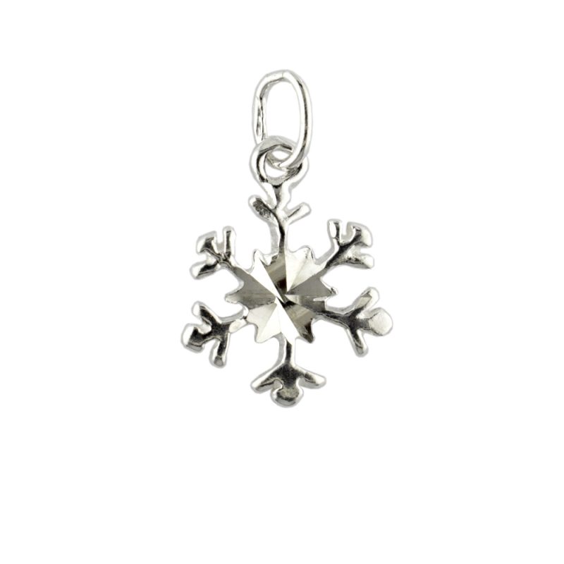 Sterling Silver Snowflake Charm