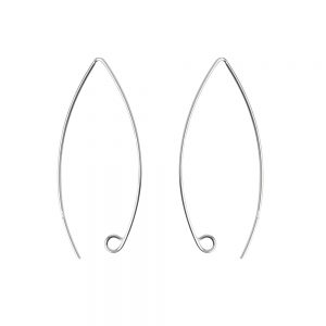 Long Sterling silver ear wires