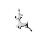 Sterling Silver Reindeer Charm