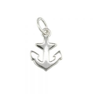 Sterling silver anchor charm