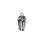 Sterling Silver Ballet shoes charm