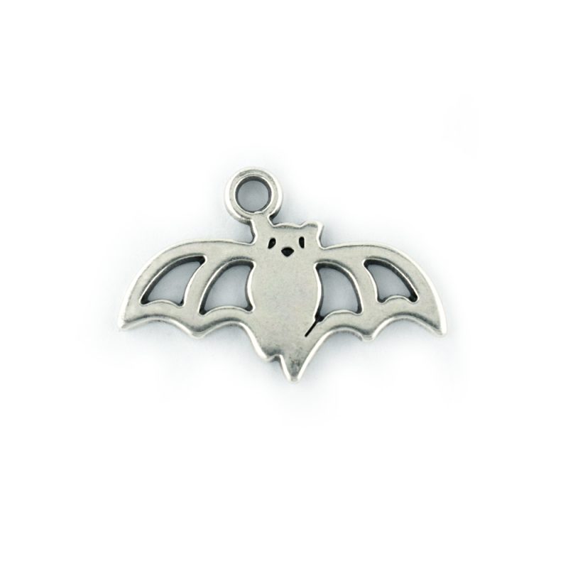 Metal cute bat charm