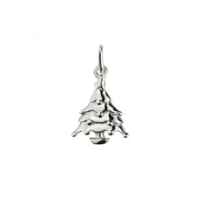 Sterling Silver Christmas Tree Charm