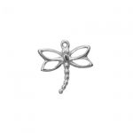 Sterling Silver Dragonfly Charm