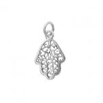 Sterling Silver Hamsa Hand Charm