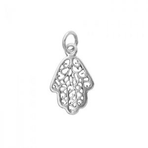 Sterling Silver Hamsa Hand Charm