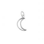 Sterling Silver Hollow Mook Charm